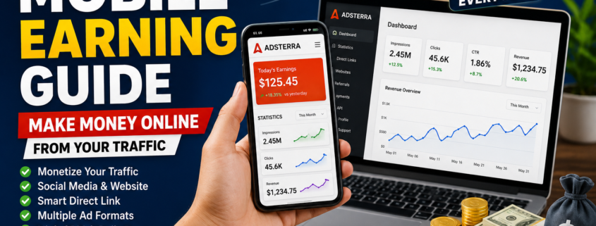 Adsterra Mobile Earning Guide